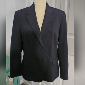 Nine West Black Lined Blazer